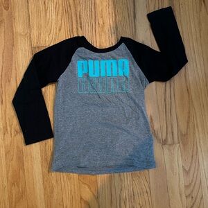 Boys PUMA long sleeved Tshirt